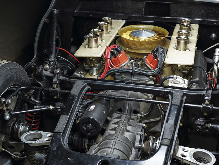 Der Achtzylinder-Boxer im Porsche 904/8 basierte auf dem 1,5 Liter-Achtzylinder- Boxer des Porsche-Formel 1-Typs von 1962, dem 804