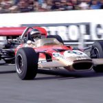 Letzter Grand Prix-Sieger in einem Lotus der Baureihe 49: Jo-chen Rindt, hier im Typ 49 C als Zweiter in Brands Hatch 1970
